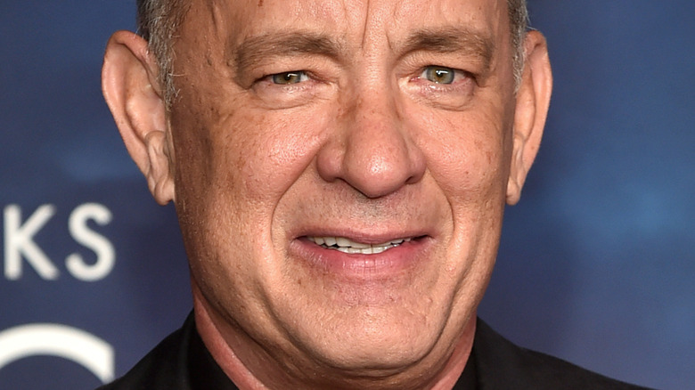 Tom Hanks smiling