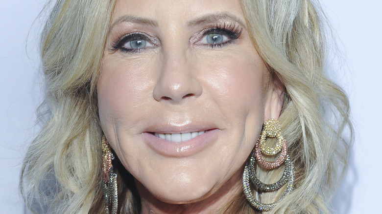 Vicki Gunvalson smiling at the Vicki Gunvalson and Volante Skincare's Launch Event 2017