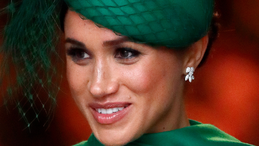 Meghan Markle green hat