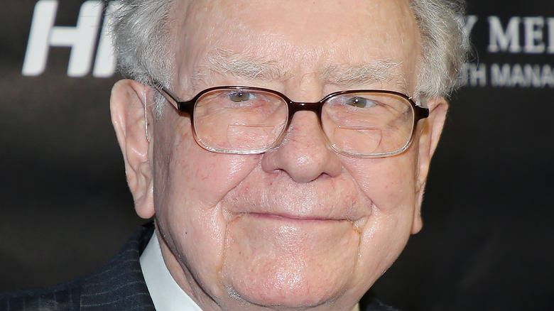 Warren Buffett on the red carpet