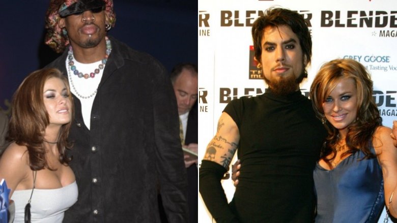 Carmen Electra, Dennis Rodman, Dave Navarro