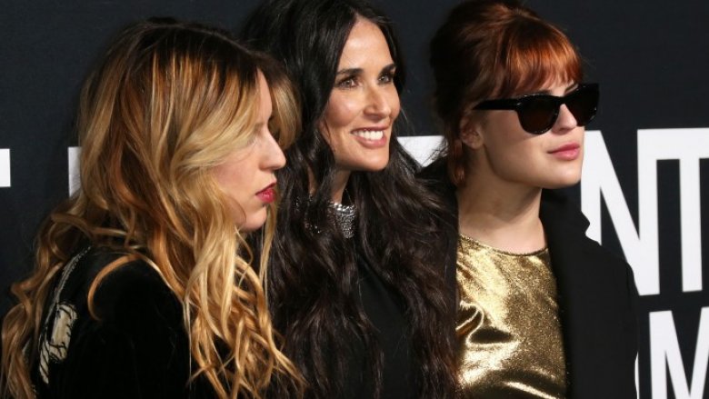Demi Moore Scout Willis Tallulah Willis