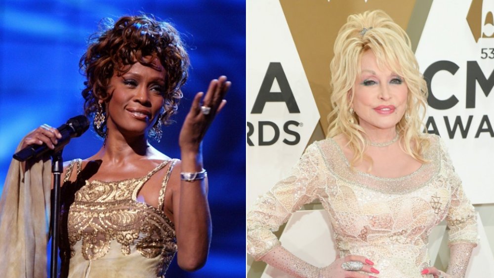 Whitney Houston and Dolly Parton