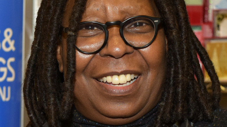 Whoopi Goldberg smiling