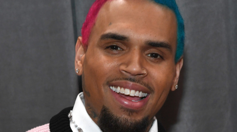 Chris Brown attends the 62nd Annual GRAMMY Awards