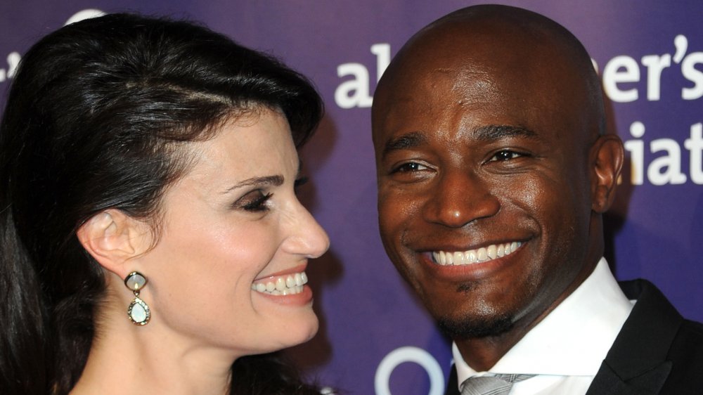 Idina Menzel and Taye Diggs