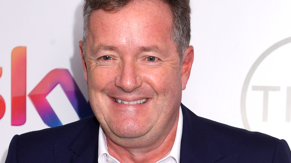 Piers Morgan smiling