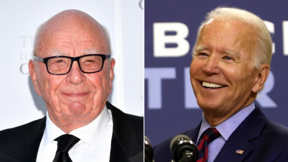 Rupert Murdoch and Joe Biden