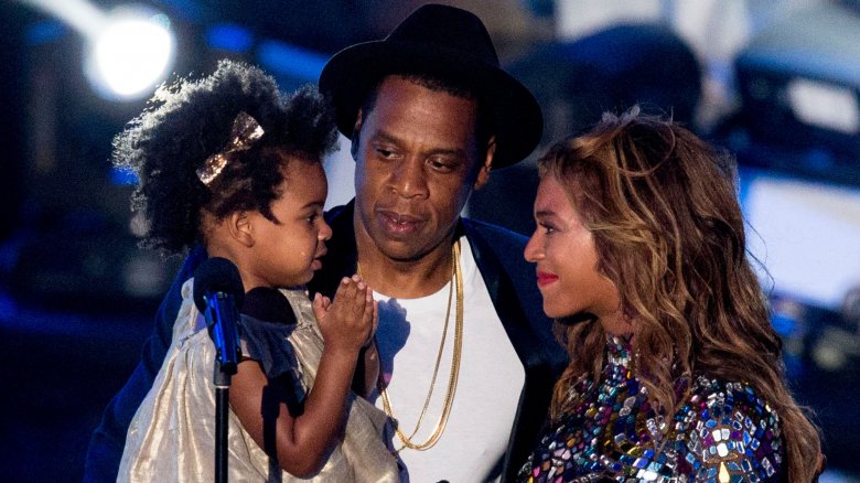 Blue Ivy Carter, Beyoncé, and Jay Z