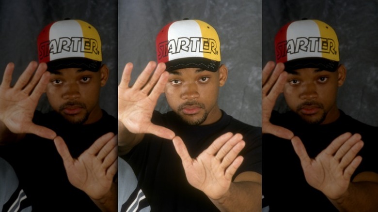 Will Smith posing for a 1993 portrait session
