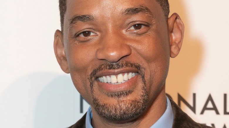 Will Smith on a red carpet
