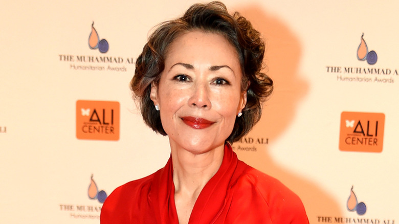 Ann Curry attending event at the Muhammad Ali Center