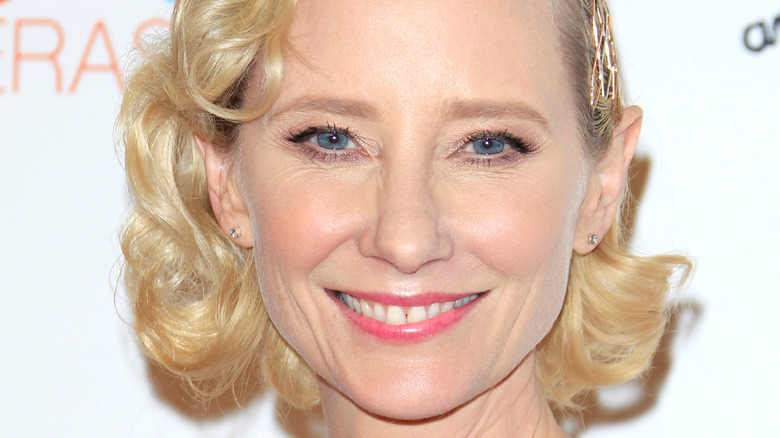 Anne Heche smiles