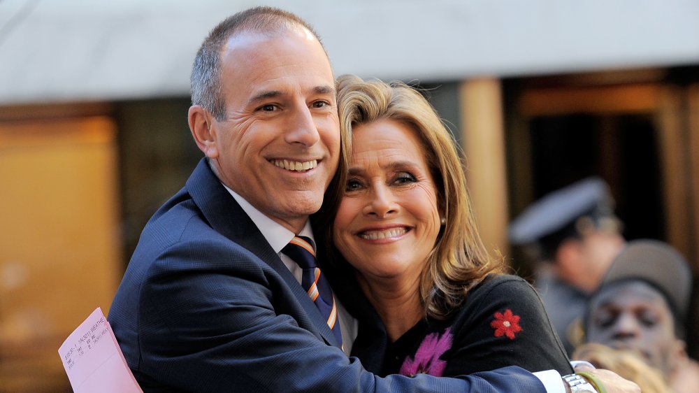 Matt Lauer and Meredith Vieira