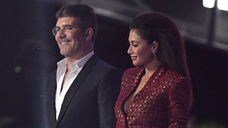 Simon Cowell and Nicole Scherzinger