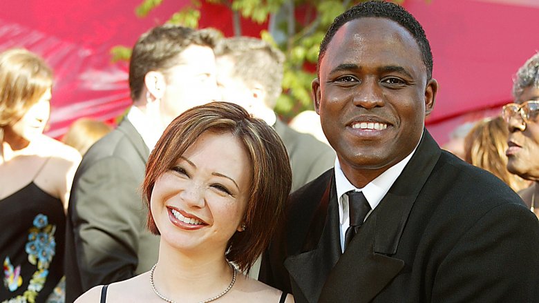 Wayne Brady and Mandie Taketa
