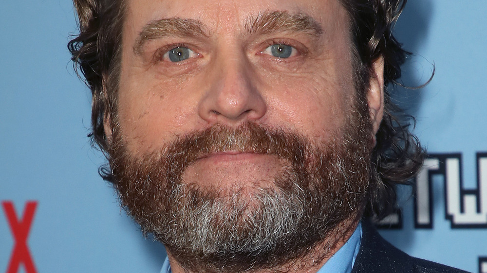 Zach Galifianakis on the red carpet