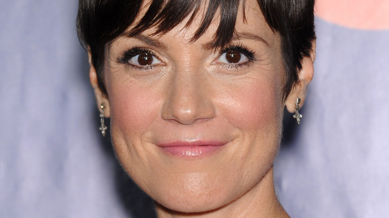 Zoe McLellan CBS red carpet