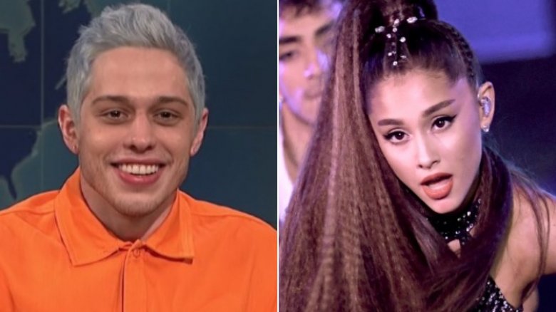 Ariana Grande and Pete Davidson