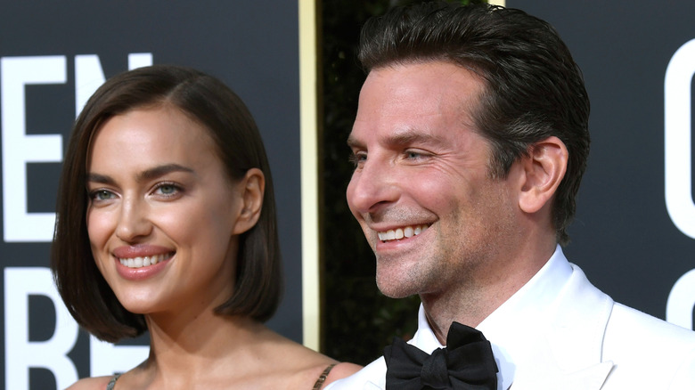 Bradley Cooper and Irina Shayk at the 2019 Golden Globes