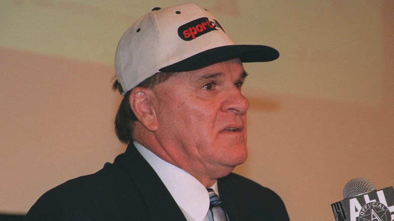 Pete Rose talking
