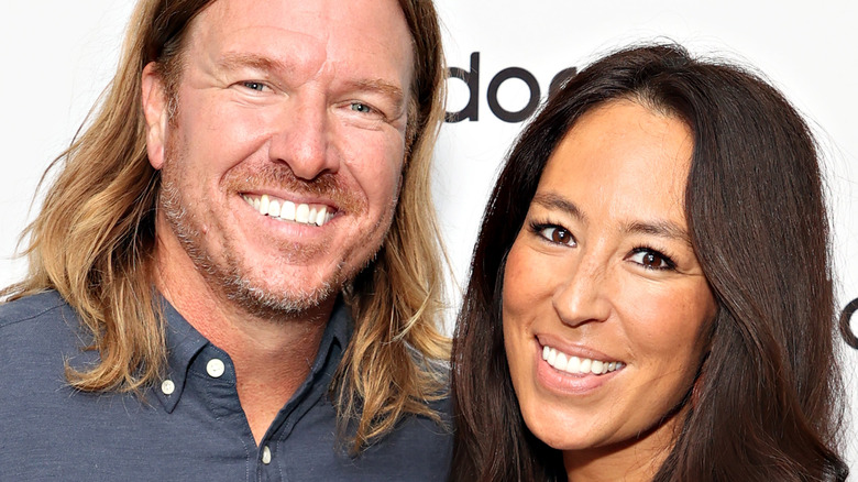 Chip and Joanna Gaines smiling