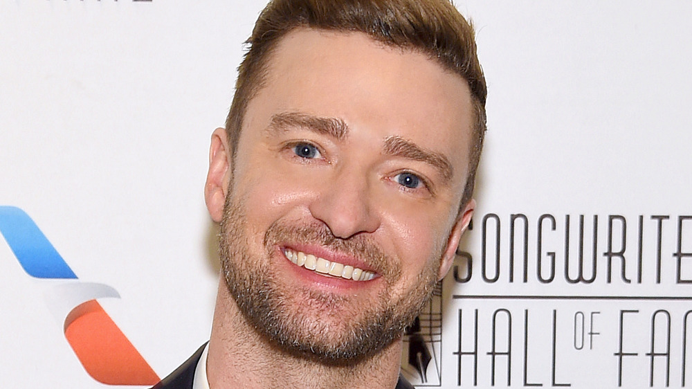 Justin Timberlake smiling