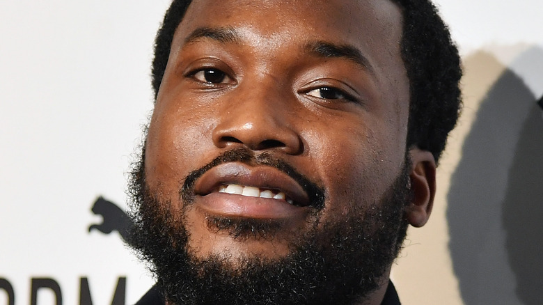 Meek Mill smiling