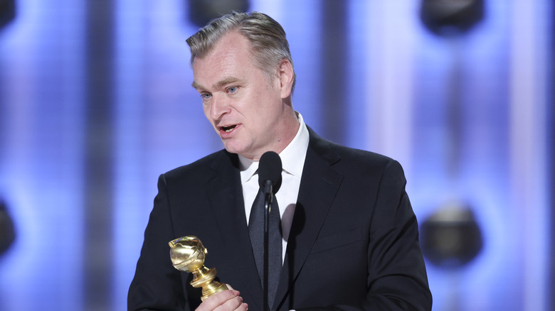 Christopher Nolan at the Golden Globes