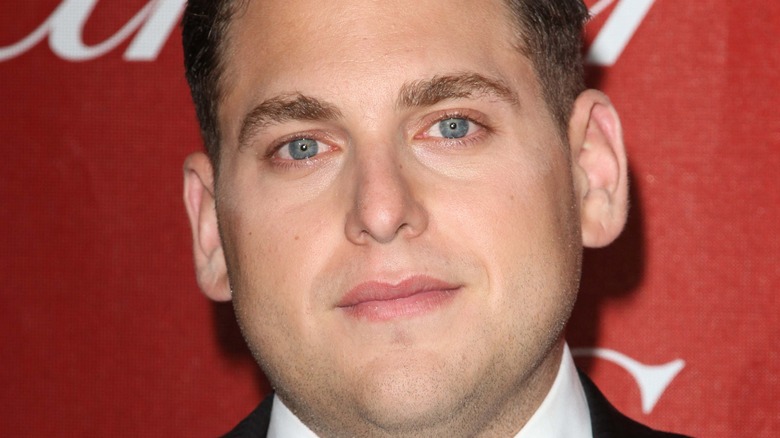 Jonah Hill posing