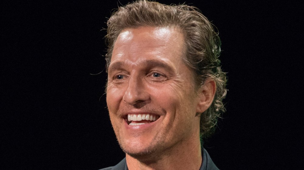 Matthew McConaughey laughing