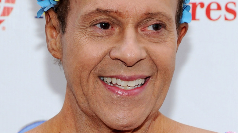 Richard Simmons smiling