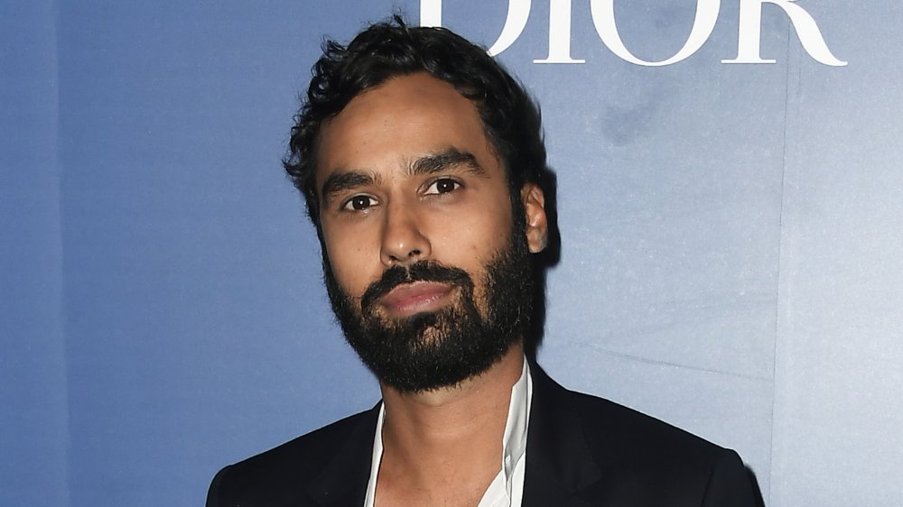 Kunal Nayyar with a beard and shorter haircut