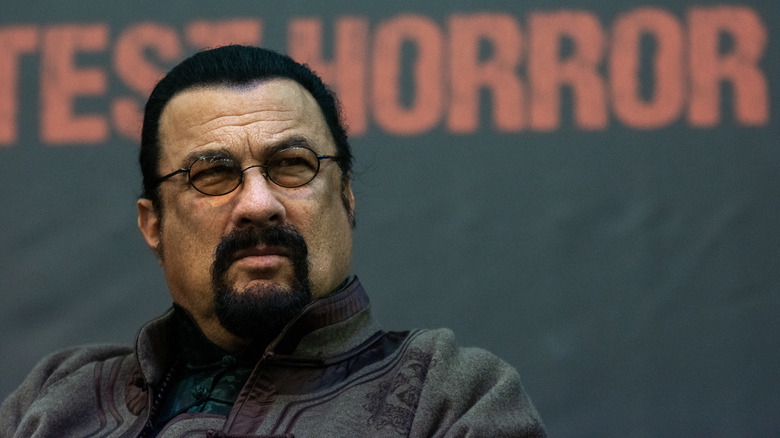 Steven Seagal at Hottest Horror festival