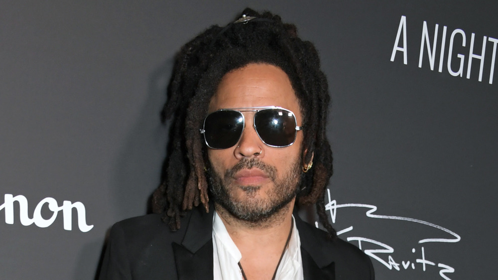 Lenny Kravitz at a launch event in London in 2019