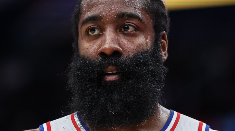 James Harden beard