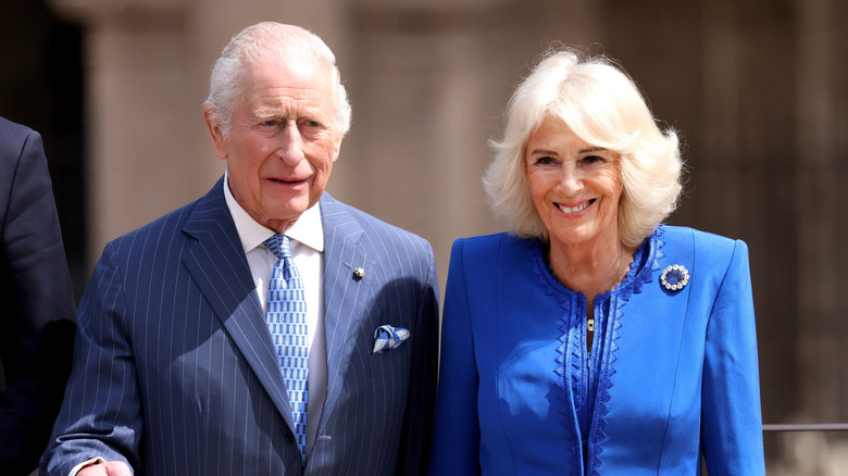 Queen Camilla with King Charles III