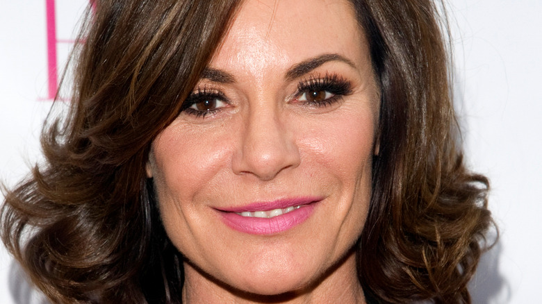 Luann de Lesseps smiling