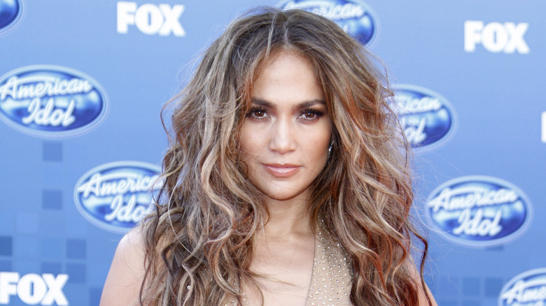 Jennifer Lopez on the red carpet