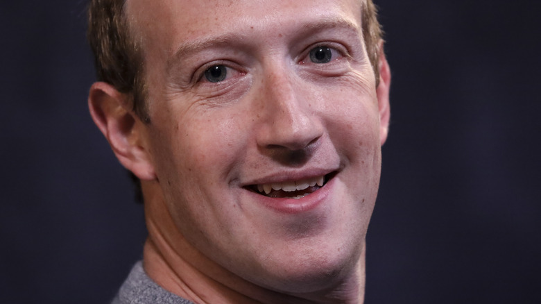 Mark Zuckerberg smiling