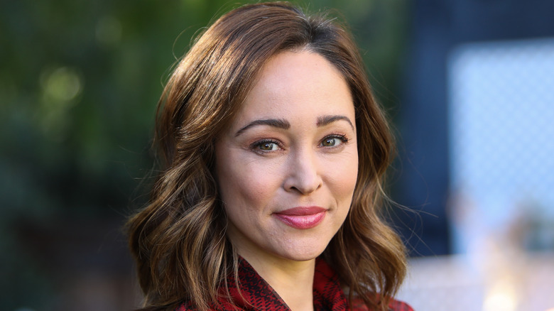 Autumn Reeser smirking