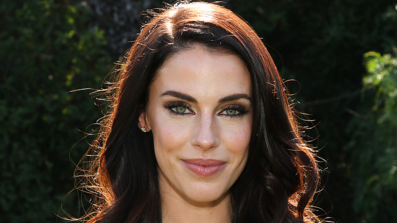 Jessica Lowndes smirking