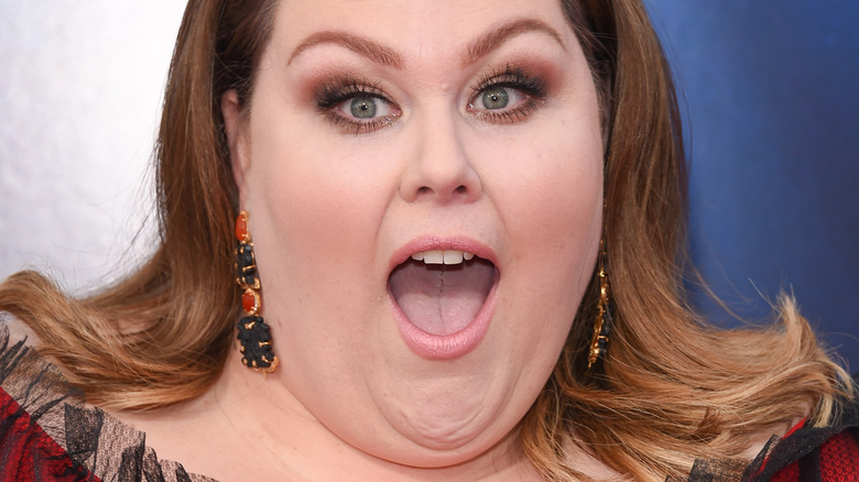 Chrissy Metz, mouth open