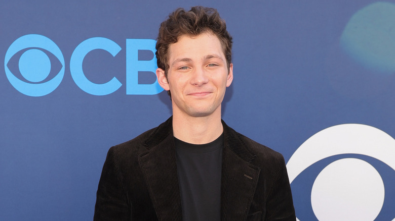 Montana Jordan posing on the red carpet.