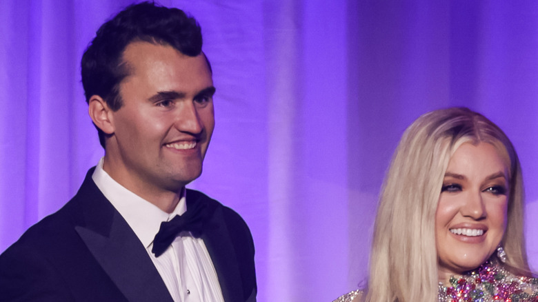 Erika and Charlie Kirk at Turning Point USA Inaugural-Eve Ball