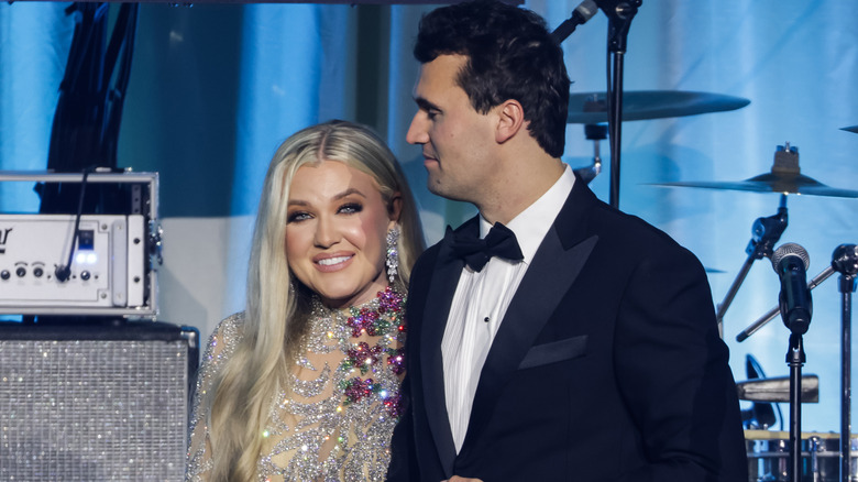 Erika and Charlie Kirk at Turning Point USA Inaugural-Eve Ball
