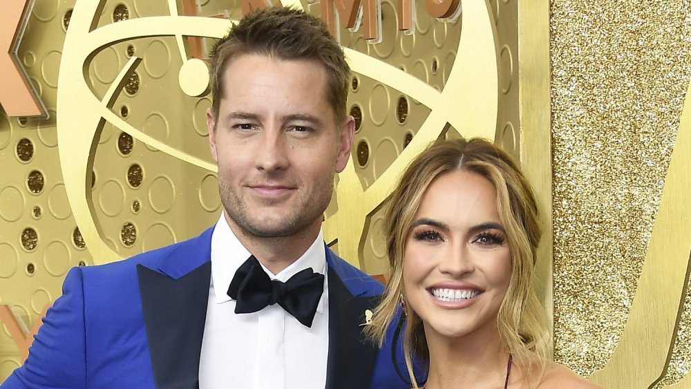 Justin Hartley and Chrishell Stause 