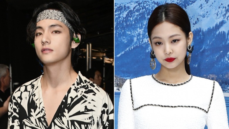 The Romance Rumors That Surround Blackpink's Jennie And BTS' V