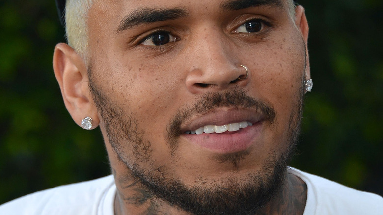 Chris Brown at a 2015 event