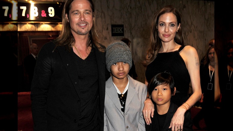 Brad Pitt Angelina Jolie kids